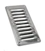Edelstahl Lüftungsgitter LG-1122 L Lamellengitter 105 x 215 Produktbild-Vorschau 2