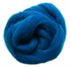 1m Filzwolle meliert Märchenwolle Merino Nassfilzen Trockenfilzen Spinnen Meterware melange blue sea Produktbild-Vorschau