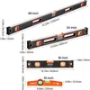 VEVOR 4-teiliges Torpedo-Wasserwaagen-Set, 120/60/40/25 cm, Produktbild-Vorschau 7