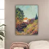 MuchoWow® - Leinwandbilder - Landschaft - Vincent van Gogh, Produktbild-Vorschau 2