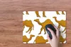 MuchoWow® Mauspad Mousepad Kamel - Holz - Muster 40x30 cm - Produktbild-Vorschau 3