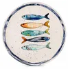Teller, mediterran mit Sardinen-Motiv | Maritime Produktbild-Vorschau 2