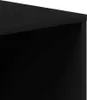 vidaXL Lavica na topánky čierna 105x35x35 cm Materiál drevo Náhľad obrázku produktu 7