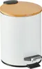 Relaxdays Mülleimer Bad, 3 l, Kosmetikeimer Produktbild-Vorschau 1