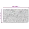 vidaXL Teppich Waschbar Patchwork 80x150 cm Mehrfarbig Produktbild-Vorschau 6
