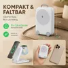 Ladestation 3-in-1 faltbar – N52 Magnete, 20W QC3.0 | Für Produktbild-Vorschau 4