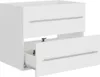 vidaXL Vanity Unit White 60x38,5x48 cm Dřevěný materiál Náhled obrázku produktu 4