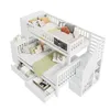 MODFU Etagenbett Kinderbett 90x200cm&140x200cm mit Produktbild-Vorschau 10