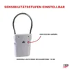 EUROtops Elektronischer Türgriffalarm – 2er-Set, Tür- und Produktbild-Vorschau 5