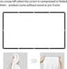 Beamer Leinwand 84 Zoll Projektionsleinwand 16: 9 HD Produktbild-Vorschau 6