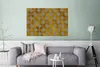 MuchoWow® Poster Muster - Gold - Figur - Grau 120x80 cm - Produktbild-Vorschau 5