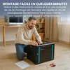 Extralink Armoire Réseau Serveur Murale 19" 9U 600x600 mm Voir les images du produit 6