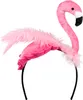 A pink flamingo headband on a white background. Náhled obrázku produktu