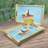 Mr. & Mrs. Panda Sofa Tablett Pinguin Angelboot - Eisblau - Produktbild-Vorschau 2