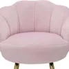 Barhocker Küche mit Blumenlehne, goldene Beine, h90cm Produktbild-Vorschau 15
