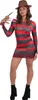 A Nightmare On Elm Street - Dameskostuum "Freddy Krueger" Productafbeelding-voorbeeld 1