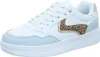 living UPDATED Damen-Sneaker Leopard-Weiß-Blau, Farbe:weiß, Produktbild-Vorschau 2