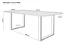 Esstisch 240 x 100 cm Akazie massiv naturfarben Schweizer Produktbild-Vorschau 5