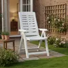 Halsell - Outdoor-Stuhl, Weiß, ein Stuhl  Italy Produktbild-Vorschau 2