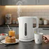 Bouilloire 1,7L 2200W Blanc Bomann WK6090CB-Blanc Voir les images du produit 2