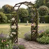 Arche à roses HWC-Q20, treillis, espalier, support pour Voir les images du produit 1