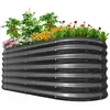 Quictent Hochbeet 180x90x45cm Oval, Pflanzkasten aus Produktbild-Vorschau 1