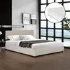 Polsterbett 'Juva' Doppelbett mit Matratze Bettkasten und Produktbild-Vorschau 1