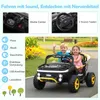 COSTWAY Auto elettrica per bambini a 2 posti, 24 V Auto Anteprima dell’immagine prodotto 5