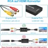 RCA auf HDMI Konverter, 1080P RCA Composite CVBS AV zu HDMI Produktbild-Vorschau 7