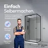 Dusche Komplett Marwell Komplettdusche Grey Style Rectangle Produktbild-Vorschau 4