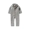 Engel Baby-Overall mit Kapuze, Holzknöpfen und Umschlag Produktbild-Vorschau 2