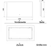 LED Badspiegel 100×60cm Kaltweiß dimmbar Memory eine Stunde Produktbild-Vorschau 9