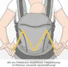 Manduca XT Babytrage Baumwolle Schwarz, Grau Produktbild-Vorschau 11