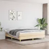 Cloris Designermöbel Boxspringbett Creme 160x200 cm Stoff Produktbild-Vorschau 1