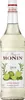 A bottle of Monin Limette syrup on a white background. Podgląd zdjęcia produktu