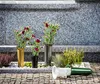 KADAX vaso da tomba in plastica "Latera", vaso da cimitero, Anteprima dell’immagine prodotto 7