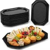 10 vassoio catering ovale nero 45 x 30,2 cm rPET – elegante Anteprima dell’immagine prodotto 1