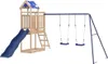 vidaXL Spielturm Massivholz Kiefer Produktbild-Vorschau 3