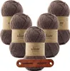5 x ALIZE WOOLTIME 240 Cocoa mit Label Produktbild-Vorschau 1