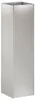 Garten-Pflanzgefäß Silber 20 x 20 x 75 cm Edelstahl Produktbild-Vorschau 1