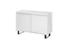 Kommode >AUSTIN< in modern white, HWP - 111x74x40cm Produktbild-Vorschau 3
