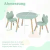 COSTWAY : table pour enfants avec 2 chaises, ensemble de 3 Voir les images du produit 3