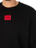 HUGO Diragol212 Sweatshirt, Schwarz L Produktbild-Vorschau 5
