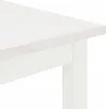 SYFAX™ Panca bianca 110 x 35 x 45 cm Legno di pino Anteprima dell’immagine prodotto 7