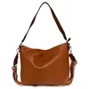 Handtasche Umhängetasche Doppelgurt 35 cm Damentasche Produktbild-Vorschau 5
