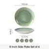 Teller set 4er Ø19,5 cm Keramik Essteller Frühstücksteller Produktbild-Vorschau 2