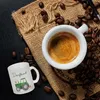 Dorfkind grüner Traktor Glas Tasse Produktbild-Vorschau 3