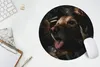 MuchoWow® Mauspad Mousepad Hund - Blumen - Botanisch 30x30 Produktbild-Vorschau 5