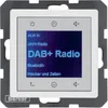 HAGER Berker Q.1/Q.3/Q.7 Q.x Radio Touch podtynkowe DAB+ Produktbild-Vorschau 2