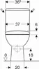 Renova Boden-Toilettenset GEBERIT - 501.755.00.1 Produktbild-Vorschau 5